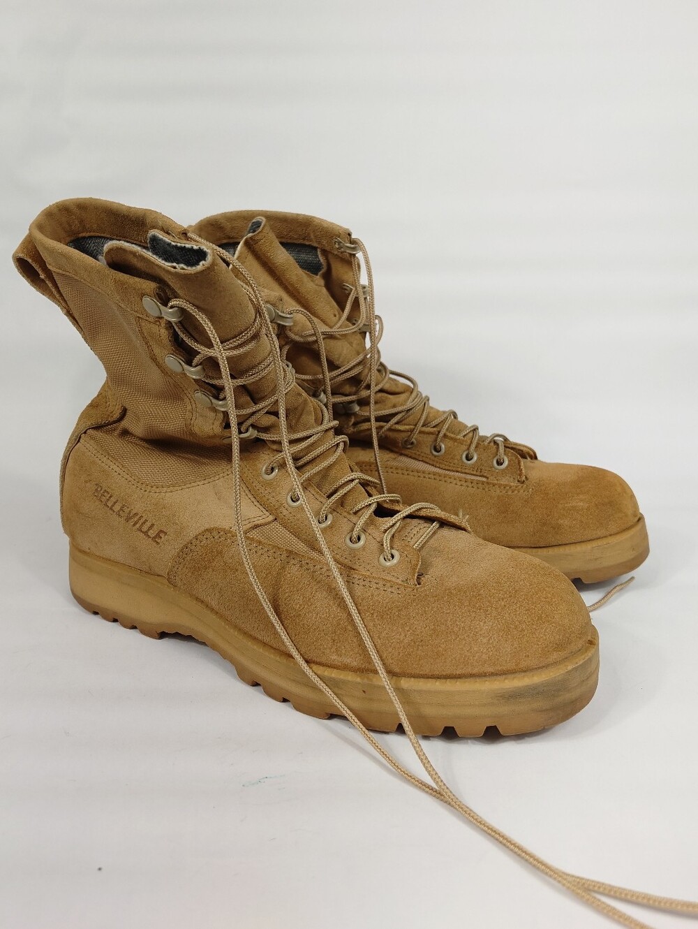 Belleville 790A Men’s 10R Gore-Tex Desert Tan Military Combat Boots Vibram